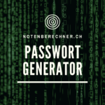 Passwort Generator - sicheres Passwort erstellen